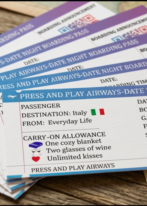  Boarding Pass Invitations